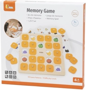 Grande gioco di memoria in legno Viga con immagini