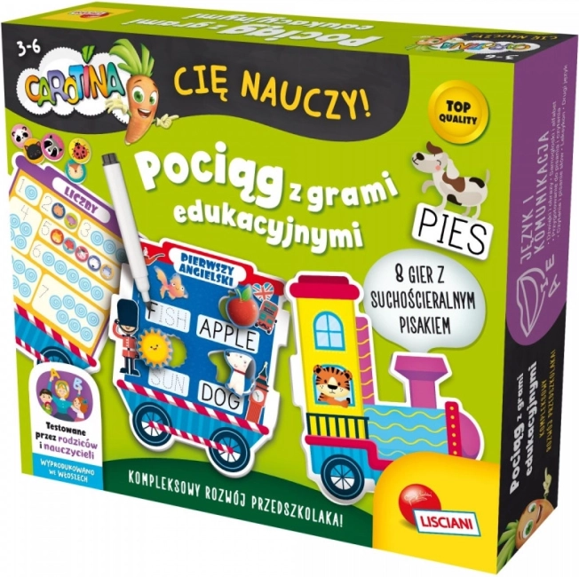 Carotina set - Trenino con giochi