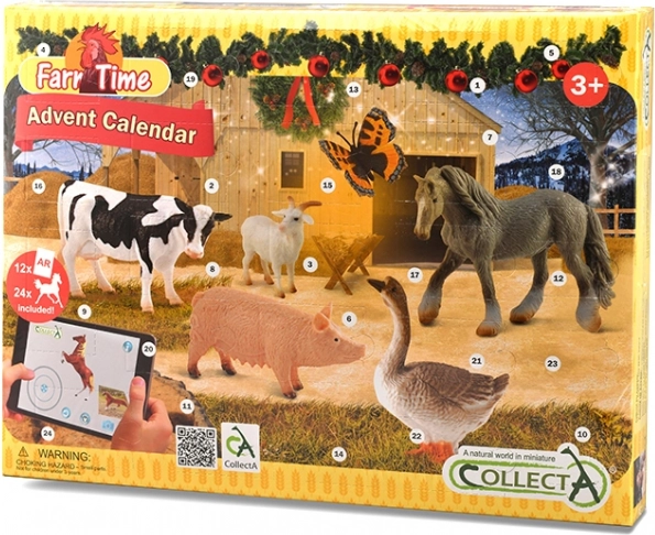 Calendario dell'Avvento CollectA Fattoria e Cavalli