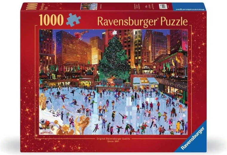Puzzle Ravensburger Gioia al Rockefeller Center 1000 pezzi