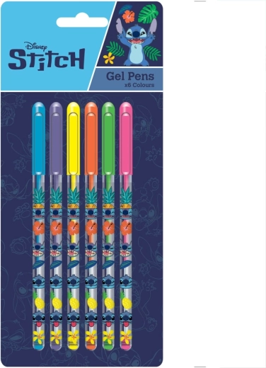 Set di penne gel DISNEY Lilo & Stitch – 6 colori