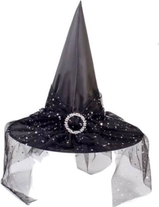 Cappello da strega per bambini per carnevale