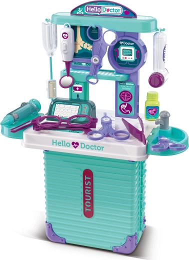 Set da dottore per bambini in valigetta 35,5 × 18 × 47 cm - 1 pezzo