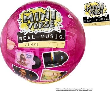 MGA's Miniverse Real Music mini dischi in vinile con giradischi - 1 pezzo