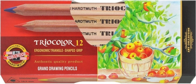 Pastelli triangolari Triocolor 12 pz KOH-I-NOOR