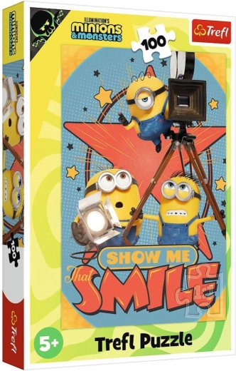 Puzzle Minions e mostri 100 pezzi 27,5 × 41 cm