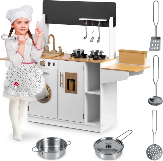 Cucinina in legno per bambini RICOKIDS con accessori