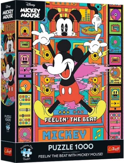 Puzzle Premium Plus 1000 pezzi Senti il ritmo con Mickey
