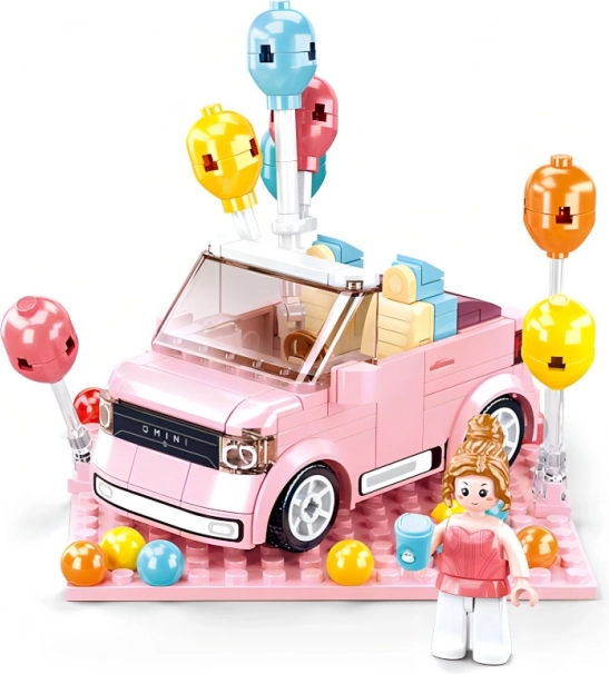 Sluban Girls Dream Mini cabriolet rosa