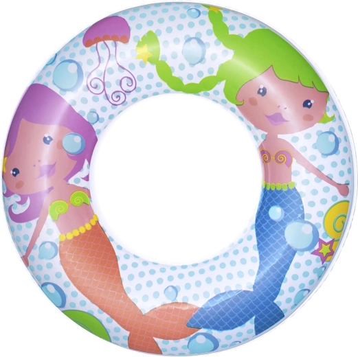 Salvagente gonfiabile per bambini Bestway con motivo sirene, 51 cm