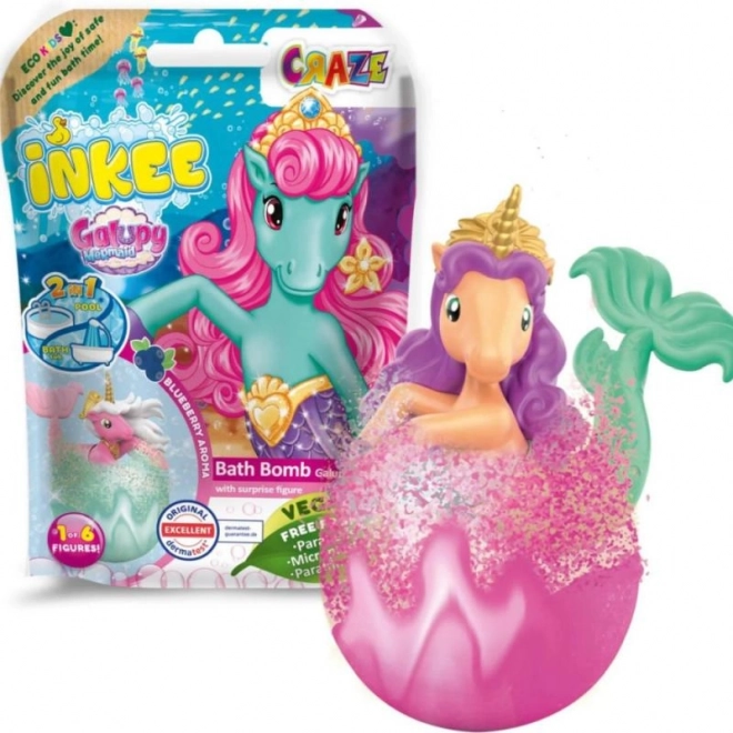 Inkee bomba da bagno frizzante con sorpresa Galupy