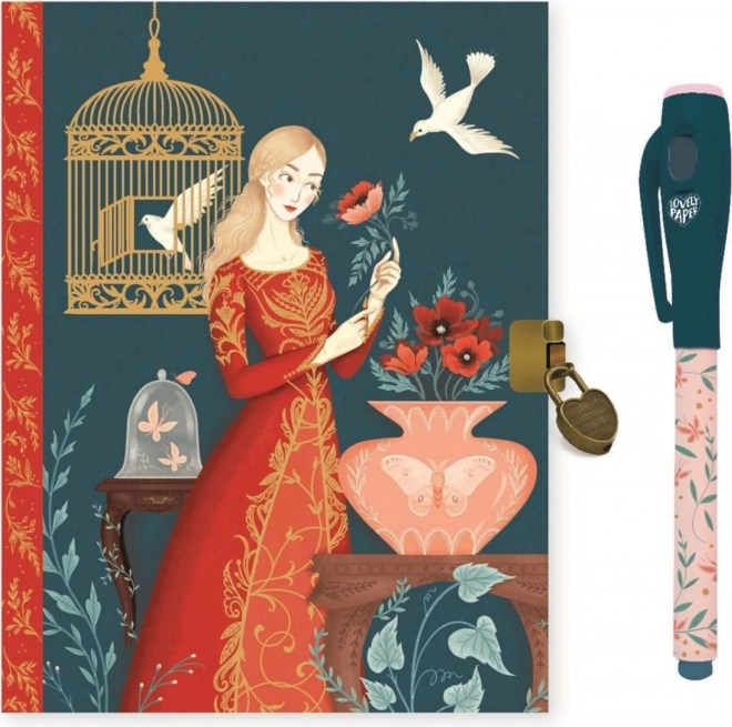 DJECO diario segreto con penna magica Lisa