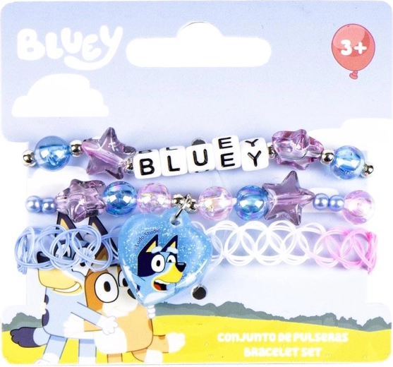 Set di braccialetti Bluey (3 pz)