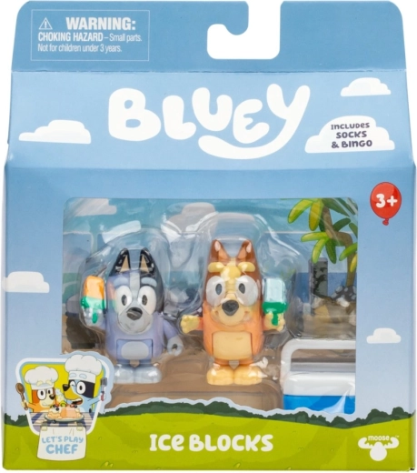 Bluey – set di figure 2‑pack Gelato