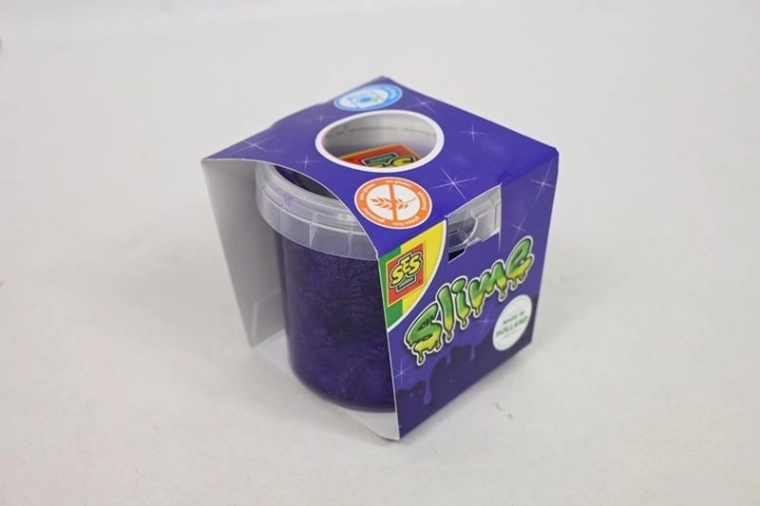 SES Creative Slime viola con glitter 140 g