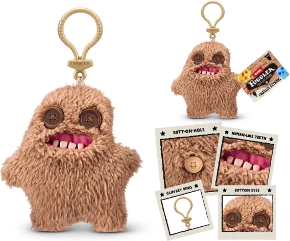 Portachiavi peluche ZURU Fuggler 9 cm - 1 pezzo