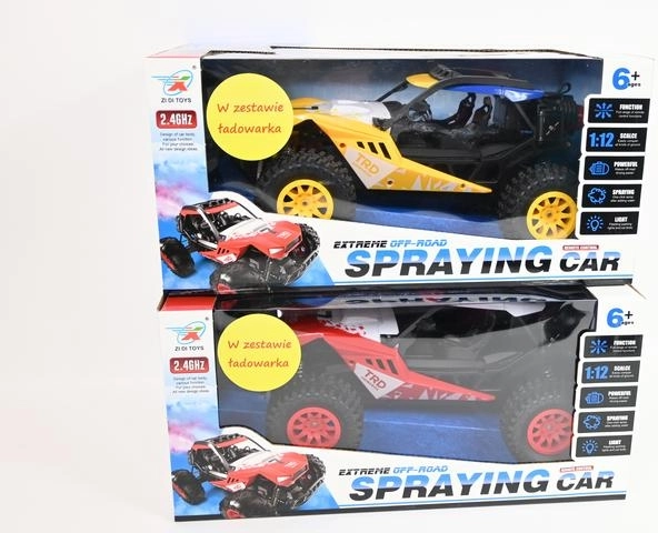 Auto RC fuoristrada telecomandata con effetto fumo