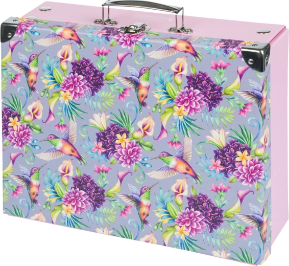 Valigetta scolastica pieghevole BAAGL Colibrì con rinforzi metallici