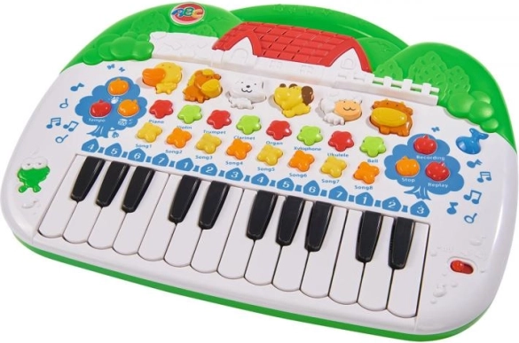 Pianoforte per bambini con animaletti, luci e suoni