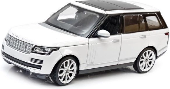 Modello auto Rastar Range Rover 1:24 bianco