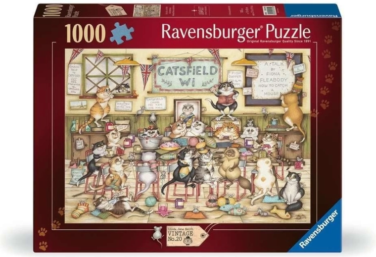 Puzzle Ravensburger vintage n. 2: Mischia di gattini 1000 pezzi