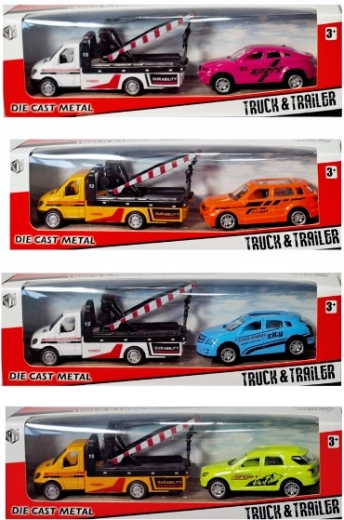 Camioncino carro attrezzi con auto