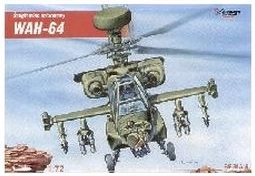 Elicottero d’attacco Mirage WAH-64 – modello in plastica 1:72
