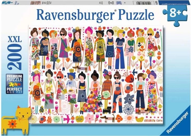 Puzzle Ravensburger Fiori e amici 200 pezzi