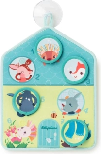 Pannello Lilliputiens per Vasca da Bagno per Bambini - Ci Laviamo