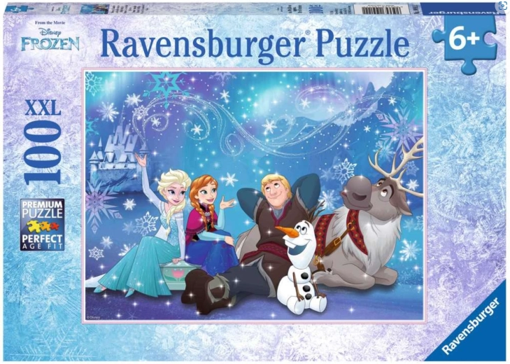 Puzzle Ravensburger Il Regno di Ghiaccio - Magia di Ghiaccio 100 pezzi