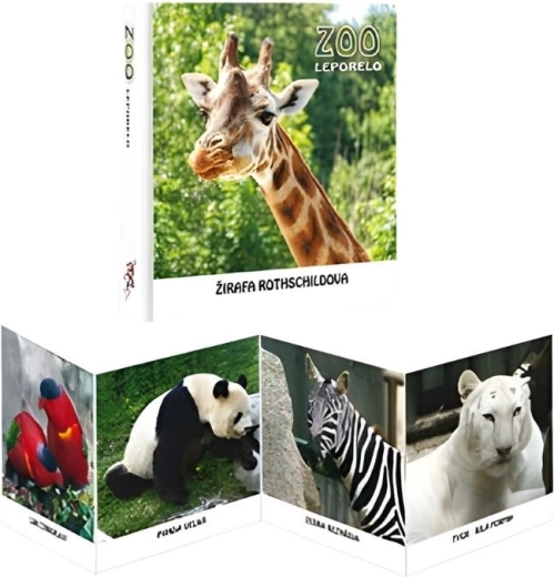 Leporelo ZOO – colorato leporello a fisarmonica per i più piccoli