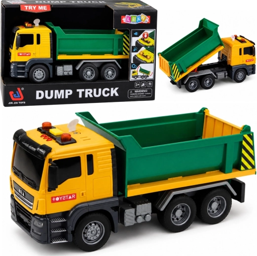 Camion ribaltabile da cantiere con effetti 1:14 - 1 pezzo