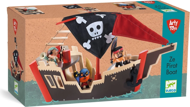 Nave pirata Djeco