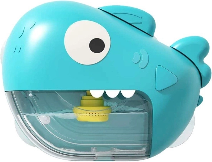 Carlo baby squalo per bolle da vasca con musica blu