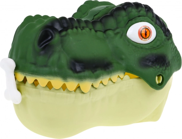 Set di figurine Mondo dei dinosauri per bambini 3+ con testa di dinosauro e tappetino paesaggistico
