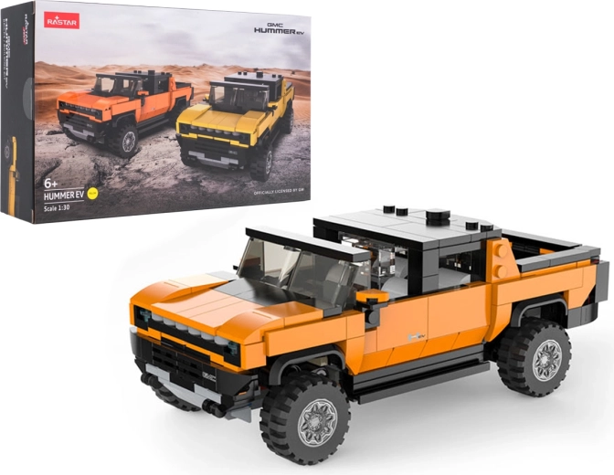Set di costruzione del modello Hummer EV in scala 1:30 RASTAR