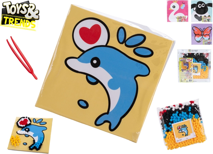 Mosaico con palline adesive TOYS & TRENDS – set creativo per bambini