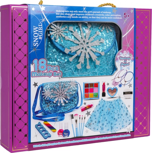 Set trucco per bambini con gonnellina azzurro ghiaccio