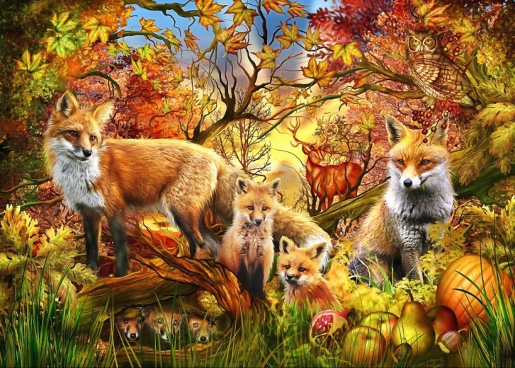 BLUEBIRD puzzle Spirito dell’autunno 300 pezzi