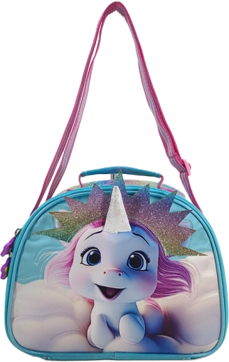 Borsetta a tracolla per ragazze Unicorno 25 cm