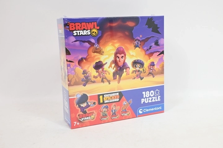 Puzzle Clementoni Brawl Stars 180 pezzi in scatola quadrata