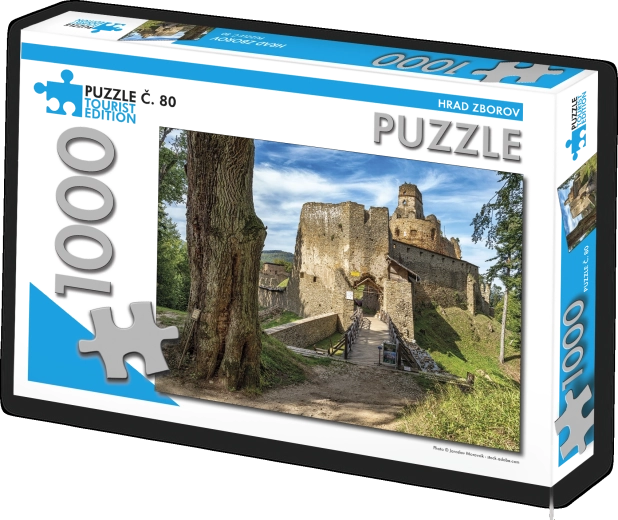 Edizione Turistica puzzle Castello Zborov 1000 pezzi