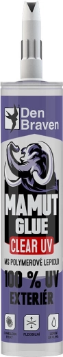 Colla trasparente MAMUT GLUE CLEAR UV, 290 ml
