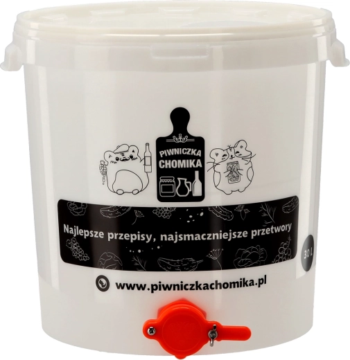 Decantatore per miele 30 l con valvola inferiore