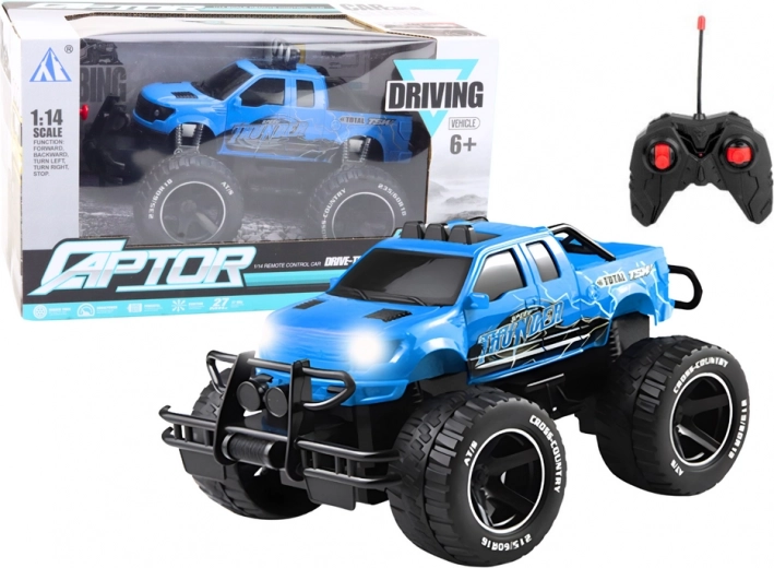 Auto RC fuoristrada 1:14 blu