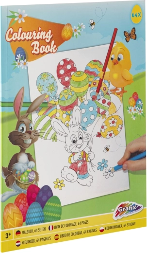 Libro di disegni da colorare di Pasqua A4