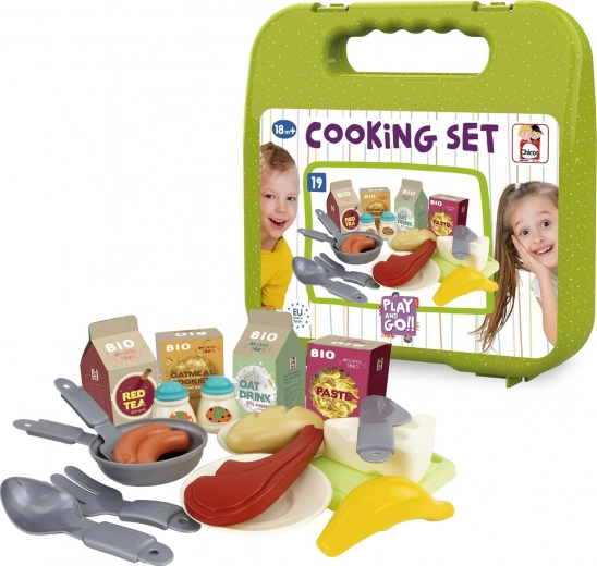 Chicos Play & Go valigetta da cucina per piccoli chef