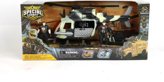 Elicottero militare con vano di stivaggio