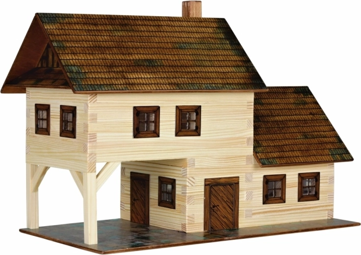 Walachia Kit di costruzione in legno da incollare Osteria