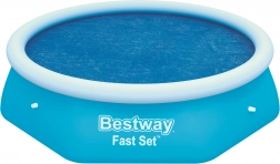 Telo di copertura solare per piscina 244 cm BESTWAY Fast Set